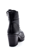 Women's Zippered Heeled Boots | Derimod Women's Zippered Heeled Boots | Derimod