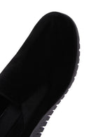 Kadın Siyah Deri Comfort Dolgu Topuklu Loafer | Derimod Kadın Siyah Deri Comfort Dolgu Topuklu Loafer | Derimod