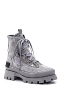 Women's Leather Suede Boots | Derimod Women's Leather Suede Boots | Derimod