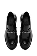 Erkek Siyah Deri Klasik Loafer | Derimod Erkek Siyah Deri Klasik Loafer | Derimod
