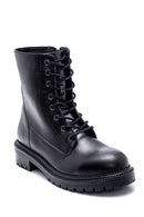 Women's Black Zippered Boots | Derimod Women's Black Zippered Boots | Derimod