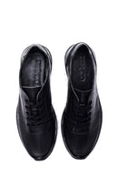 Men's Leather Perforated Sneaker | Derimod Men's Leather Perforated Sneaker | Derimod