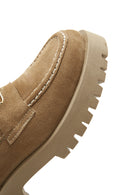 Women's Suede Leather Loafer | Derimod Women's Suede Leather Loafer | Derimod