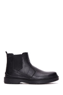 Men's Black Leather Casual Chelsea Boots | Derimod Men's Black Leather Casual Chelsea Boots | Derimod