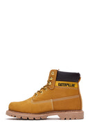 Caterpillar Erkek Hardal Colorado Nubuk Deri Bot | Derimod Caterpillar Erkek Hardal Colorado Nubuk Deri Bot | Derimod