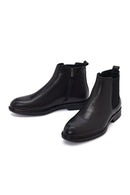 Male Black Leather Chelsea Boots | Derimod Male Black Leather Chelsea Boots | Derimod