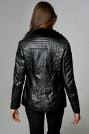 Belinda Women's Leather Jacket | Derimod Belinda Women's Leather Jacket | Derimod