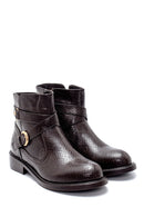 Women's Snakeskin Patterned Boots | Derimod Women's Snakeskin Patterned Boots | Derimod