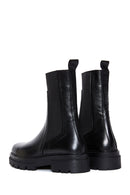 Women's Black Leather Chelsea Boots | Derimod Women's Black Leather Chelsea Boots | Derimod