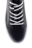 Erkek Siyah Deri Sneaker | Derimod Erkek Siyah Deri Sneaker | Derimod