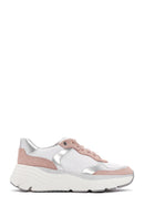 Geox Kadın Beyaz D Diamanta Kalın Tabanlı Sneaker | Derimod Geox Kadın Beyaz D Diamanta Kalın Tabanlı Sneaker | Derimod