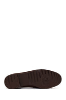Woman Brown Buckled Suede Masculine Loafer | Derimod Woman Brown Buckled Suede Masculine Loafer | Derimod