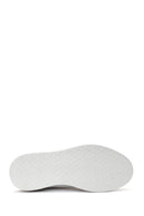 Men's White Lace-up Leather Sneaker | Derimod Men's White Lace-up Leather Sneaker | Derimod