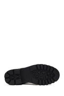 Male Black Zip Closure Leather Combat Boots | Derimod Male Black Zip Closure Leather Combat Boots | Derimod