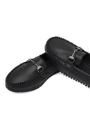 Kadın Siyah Tokalı Loafer | Derimod Kadın Siyah Tokalı Loafer | Derimod