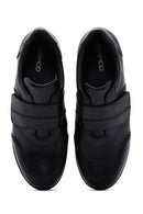Women's Black Strappy Leather Comfort Shoes | Derimod Women's Black Strappy Leather Comfort Shoes | Derimod