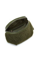 Women's Green Plush Waist Bag | Derimod Women's Green Plush Waist Bag | Derimod