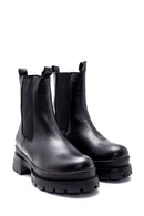 Women's Leather Thick Soled Chelsea Boots | Derimod Women's Leather Thick Soled Chelsea Boots | Derimod