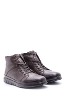 Men's Lace-up Leather Boots | Derimod Men's Lace-up Leather Boots | Derimod