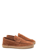 Men's Leather Suede Espadrilles | Derimod Men's Leather Suede Espadrilles | Derimod