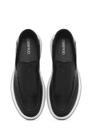 Erkek Siyah Deri Casual Loafer | Derimod Erkek Siyah Deri Casual Loafer | Derimod
