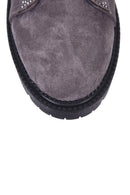 Women's Stone Suede Boots | Derimod Women's Stone Suede Boots | Derimod