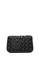 Women's Black Long Strap Crossbody Bag | Derimod Women's Black Long Strap Crossbody Bag | Derimod