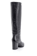 Women's Heeled Leather Boots | Derimod Women's Heeled Leather Boots | Derimod