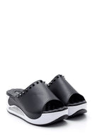 Women's High Soled Slippers | Derimod Women's High Soled Slippers | Derimod
