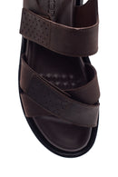 Men's Nubuck Leather Sandals | Derimod Men's Nubuck Leather Sandals | Derimod