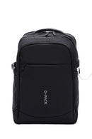 D-Pack Unisex Siyah Teknolojik Kumaş Sırt Çantası | Derimod D-Pack Unisex Siyah Teknolojik Kumaş Sırt Çantası | Derimod