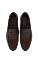Men's Brown Leather Casual Loafer | Derimod Men's Brown Leather Casual Loafer | Derimod