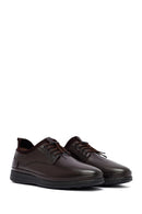 Men's Brown Lace Up Leather Casual Shoes | Derimod Men's Brown Lace Up Leather Casual Shoes | Derimod