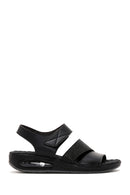 Kadın Siyah Comfort Sandalet | Derimod Kadın Siyah Comfort Sandalet | Derimod