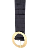 Women's Crocodile Patterned Belt | Derimod Women's Crocodile Patterned Belt | Derimod