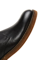 Men's Black Leather Casual Boots | Derimod Men's Black Leather Casual Boots | Derimod