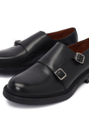 Men's Black Buckle Leather Casual Shoes | Derimod Men's Black Buckle Leather Casual Shoes | Derimod