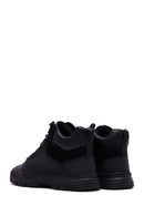 Men's Black Lace-Up Leather Casual Boots | Derimod Men's Black Lace-Up Leather Casual Boots | Derimod