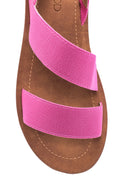 Kadın Pembe Casual Düz Sandalet | Derimod Kadın Pembe Casual Düz Sandalet | Derimod