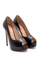 Women's Leather Heeled Shoes | Derimod