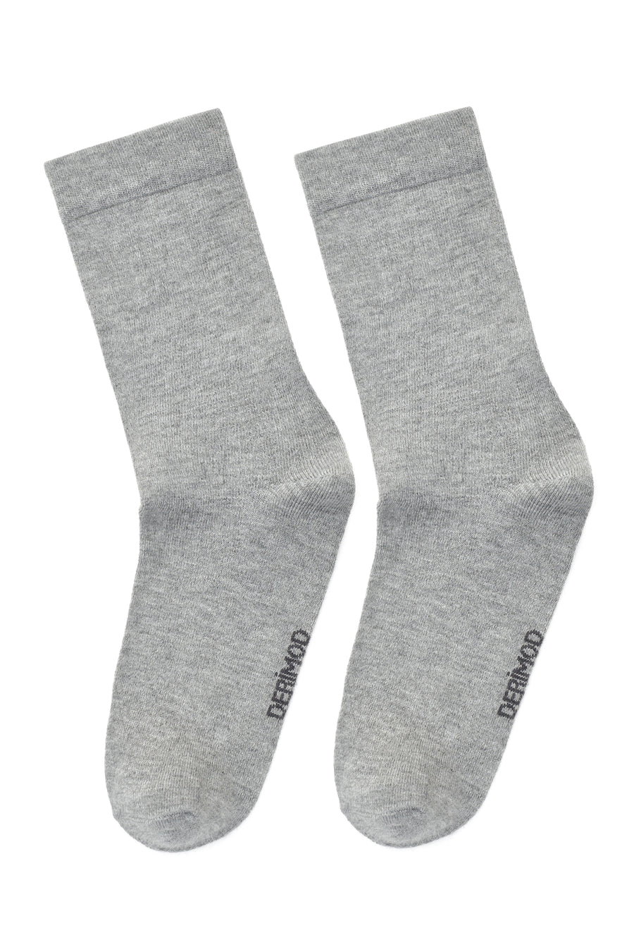 Men's Gray Bamboo Socks 000A2C30106F | Derimod