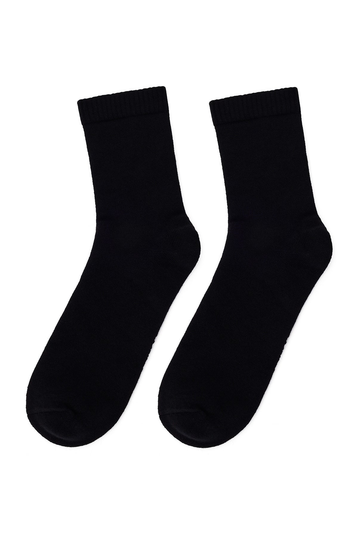 Male Black Cotton Socks 000A2C35166F | Derimod