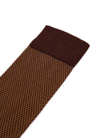 Male Brown Cotton Socks | Derimod