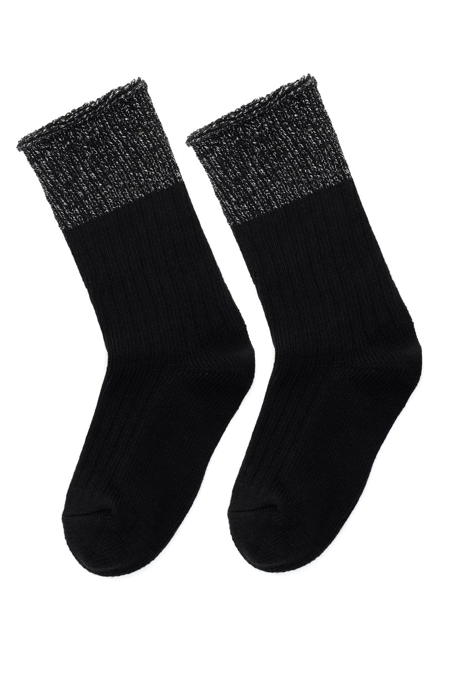 Women's Black Cotton Socks 000A2C40056F | Derimod