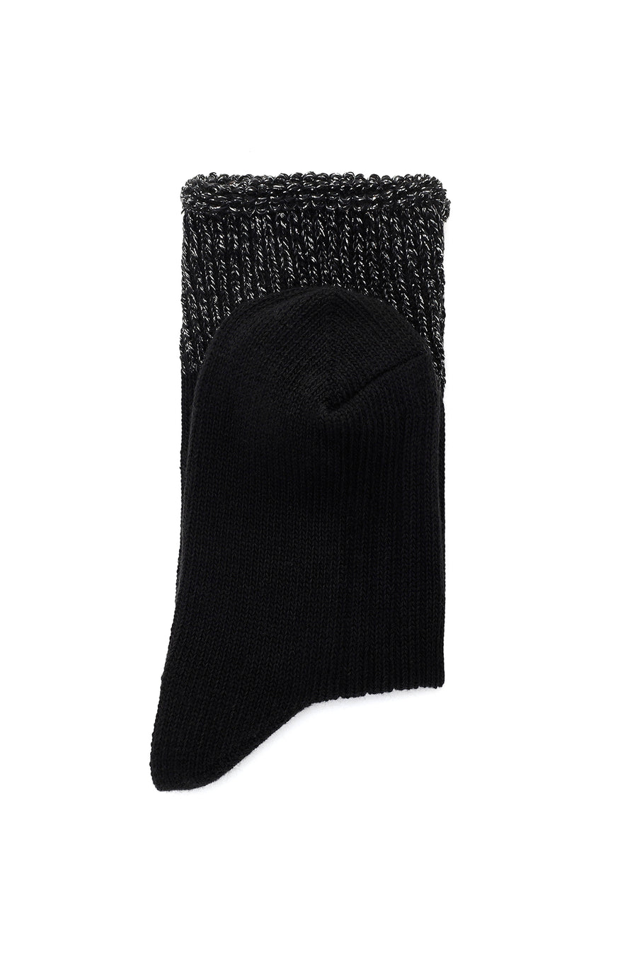Women's Black Cotton Socks
