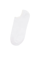 Women's White Cotton Short Socks | Derimod