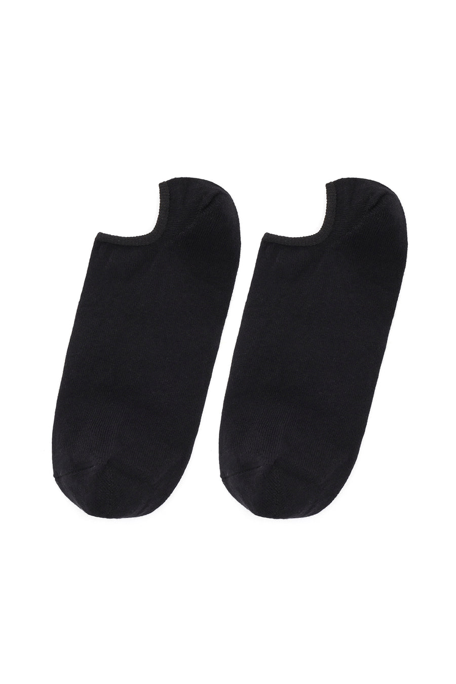 Women's Black Cotton Short Socks 000A2C40086F | Derimod