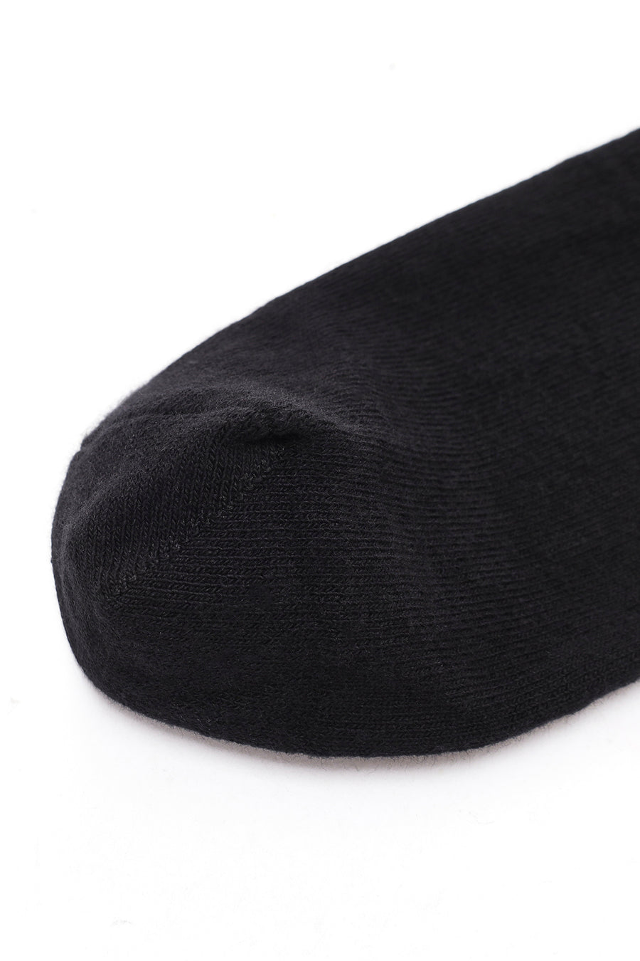 Women's Black Cotton Short Socks