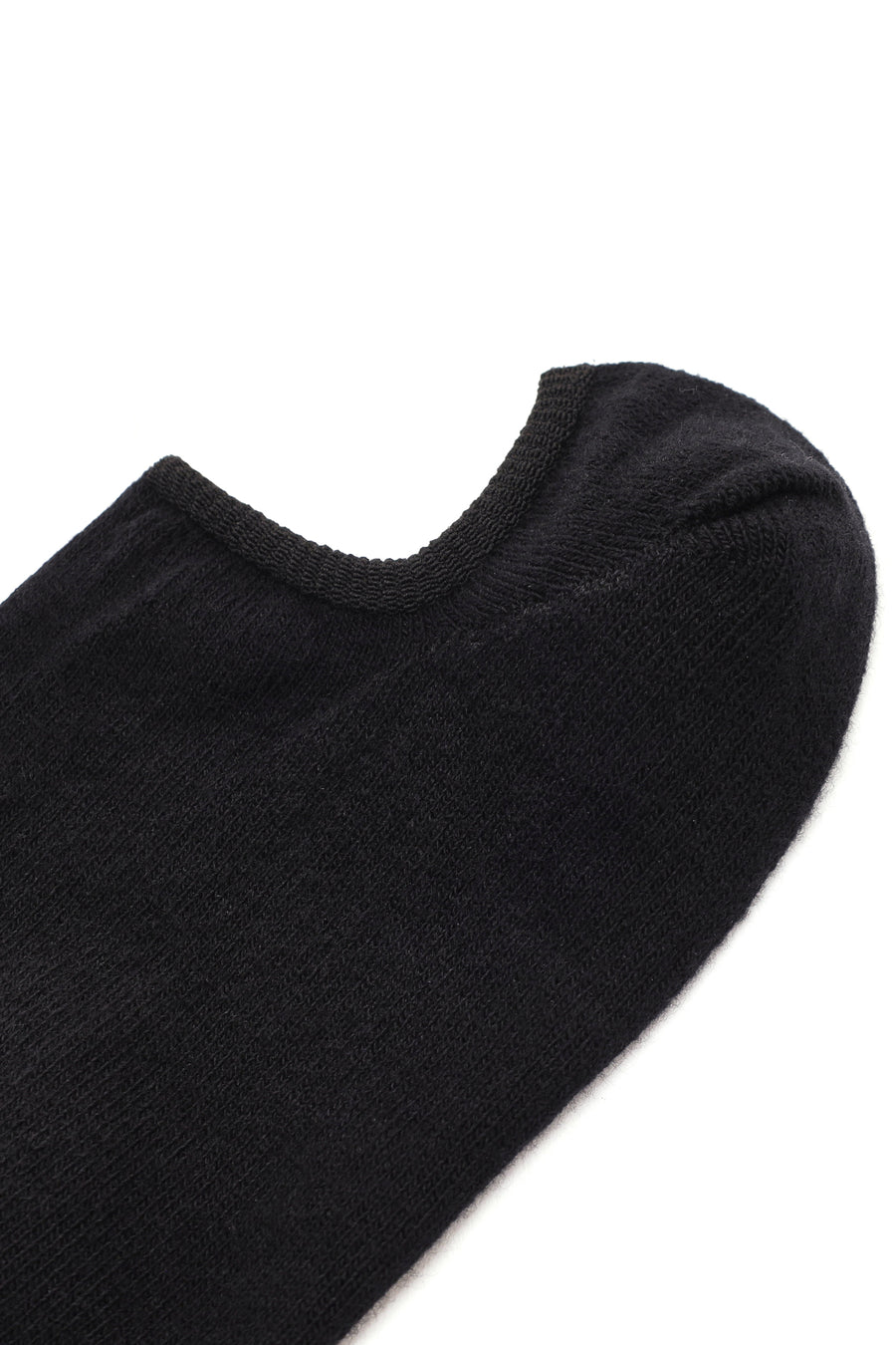 Women's Black Cotton Short Socks