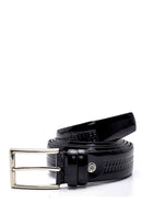 Men's Patent Leather Belt | Derimod